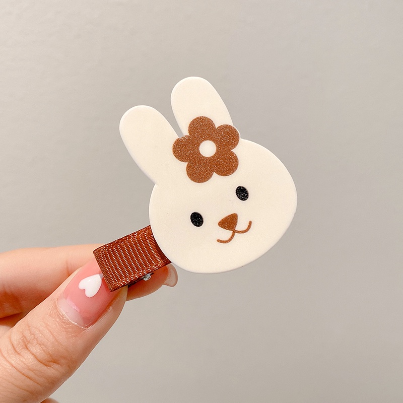 2022 Jepit Rambut Bentuk Bebek Kartun Gaya Korea Untuk Anak Perempuan