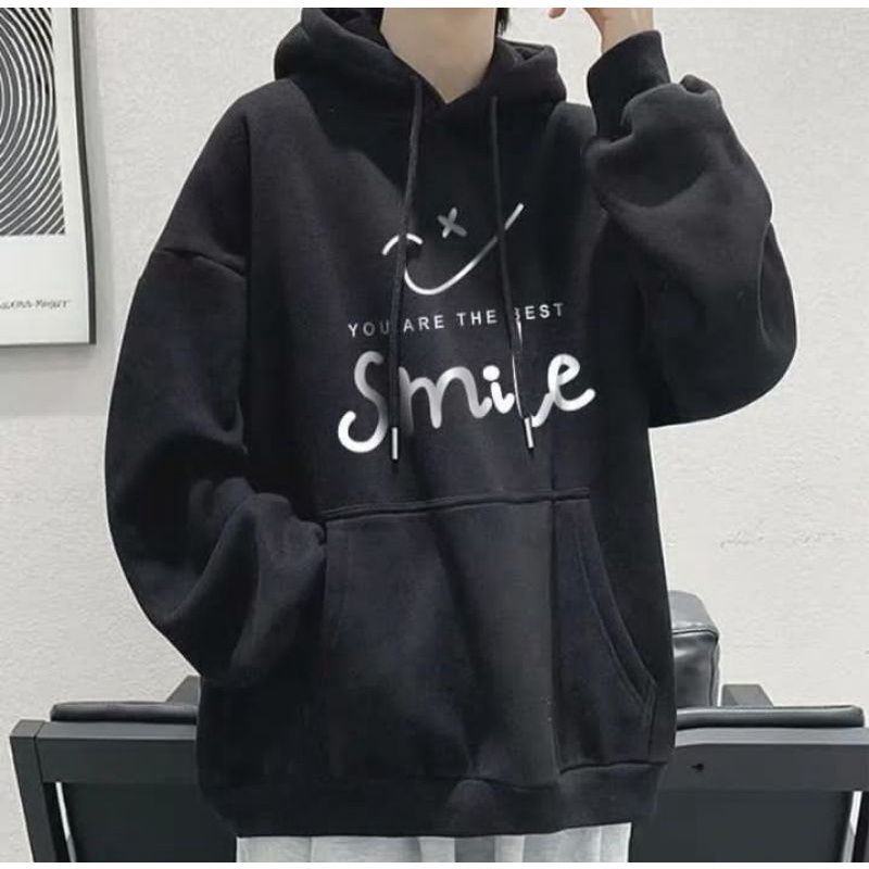 SMILE HOODIE N SWEATER FLEECE TEBAL