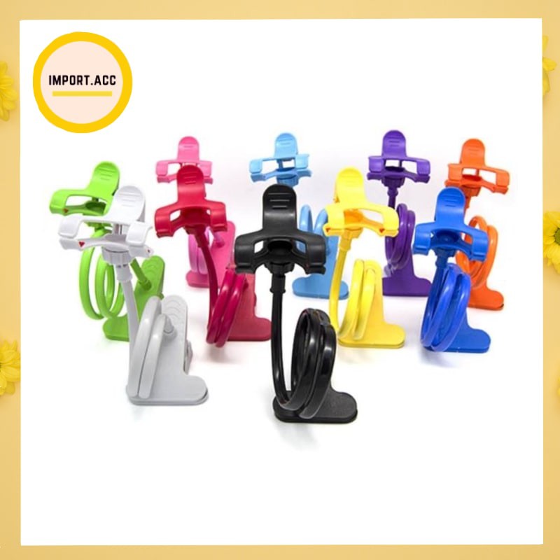 Lazypod/ Lazy Pod Hp Holder Plastik Penyangga Tempel Sandaran