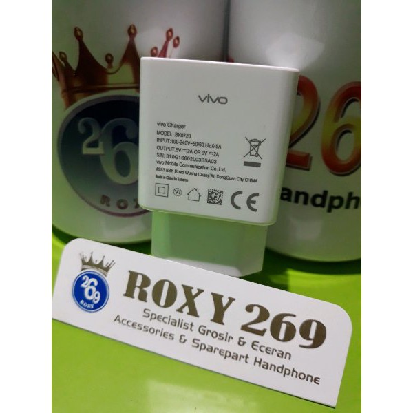 ORIGINAL MURAH Carger Charger Hp VIVO Y21 Y15 V3 Max Original Fast Charging Model Kaki Indo Langsung