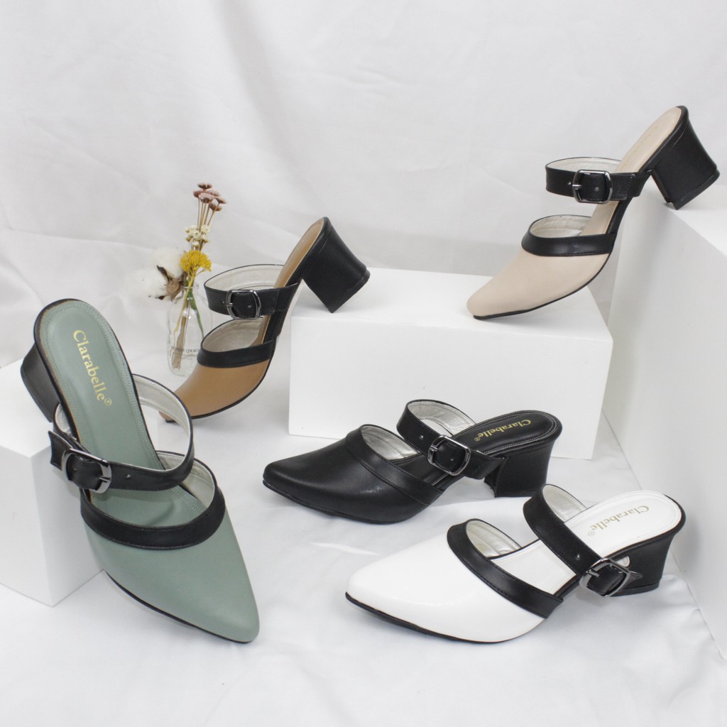 Clarabelle Karessa Sandal Heels Wanita 5 cm