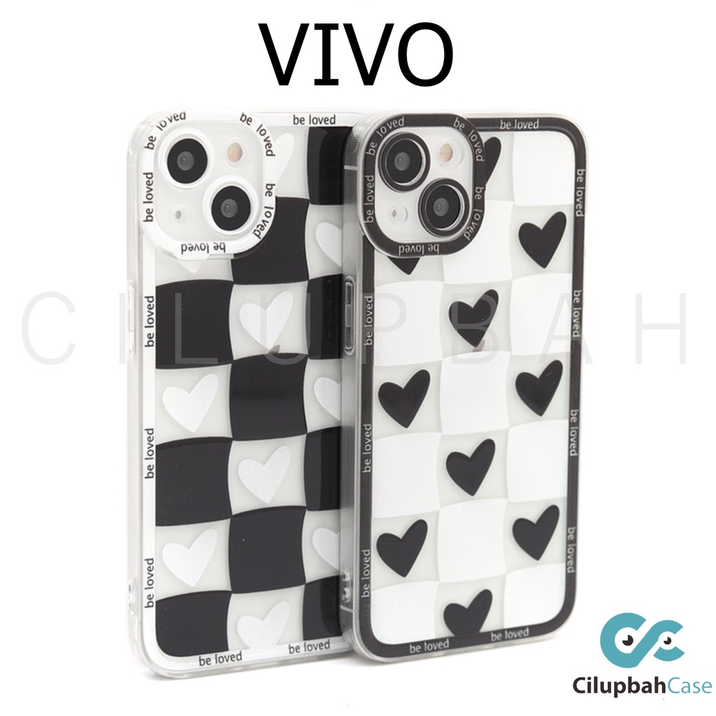 Soft Case Vivo Y91C Y91 Y93 Y12 Y15 Y17 Y30 Y30I Y20 Y21 2021 Y33S Motif Be Loved Full Lens Cover