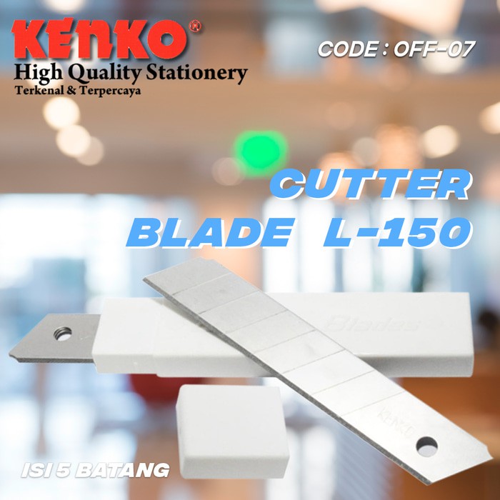 

ALAT KANTOR ISI CUTTER 5PCS PEMOTONG KERTAS ISI CUTTER (OFF-07)