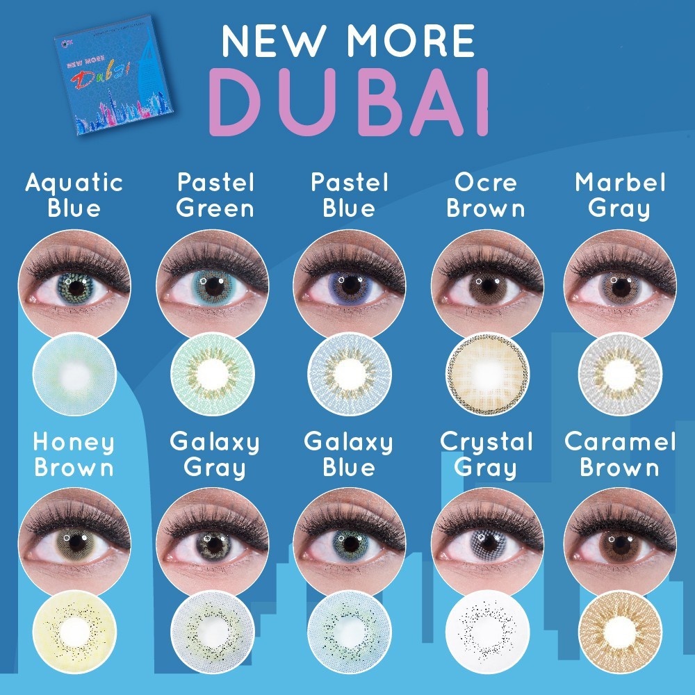 SOFTLENS NEW MORE DUBAI MINUS (-4.00 S/D -6.00) BY CTK