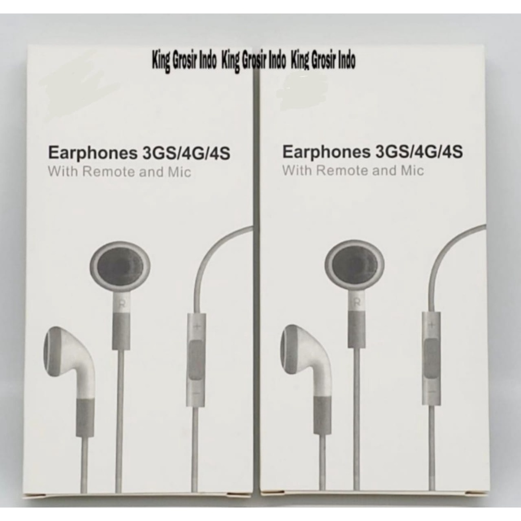 Headset Handsfree 4G / 4S Original OEM Earphone