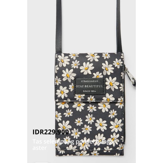 Stradivarius Original Tas HP Ponsel Selempang Mini Dompet