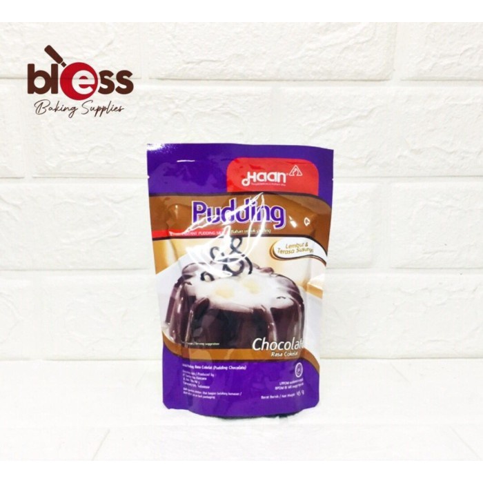 

HAAN PUDDING POUCH 145 GRAM LUSINAN (12PC)