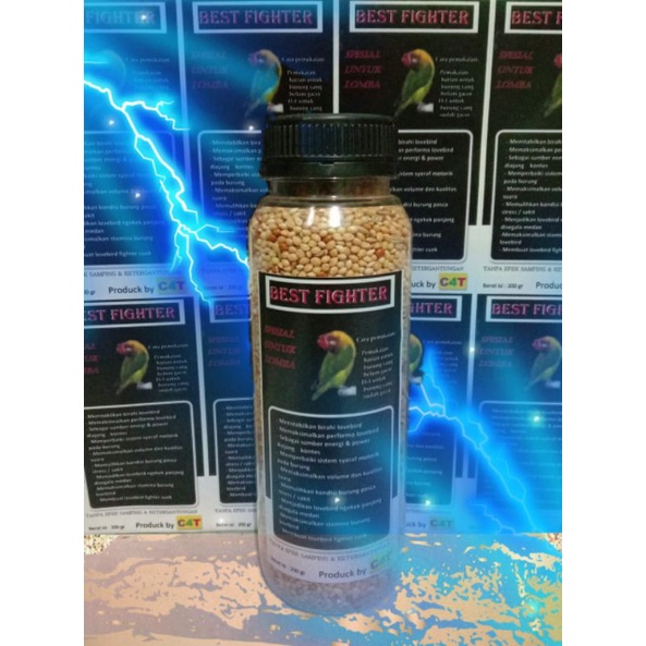 PAKAN_KONSLET _LOVEBIRD_"BEST FIGHTER"