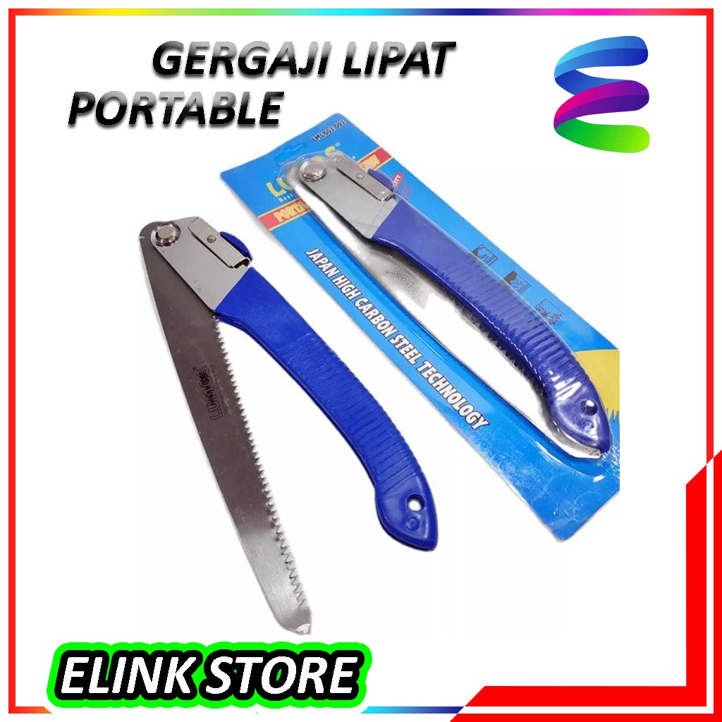 Gergaji Lipat Portabel - Gergaji Bonsai Lipat - Gergaji Kayu Mini Lipat Portabel Ringan Folded Mini Gergaji Bonsai Mini