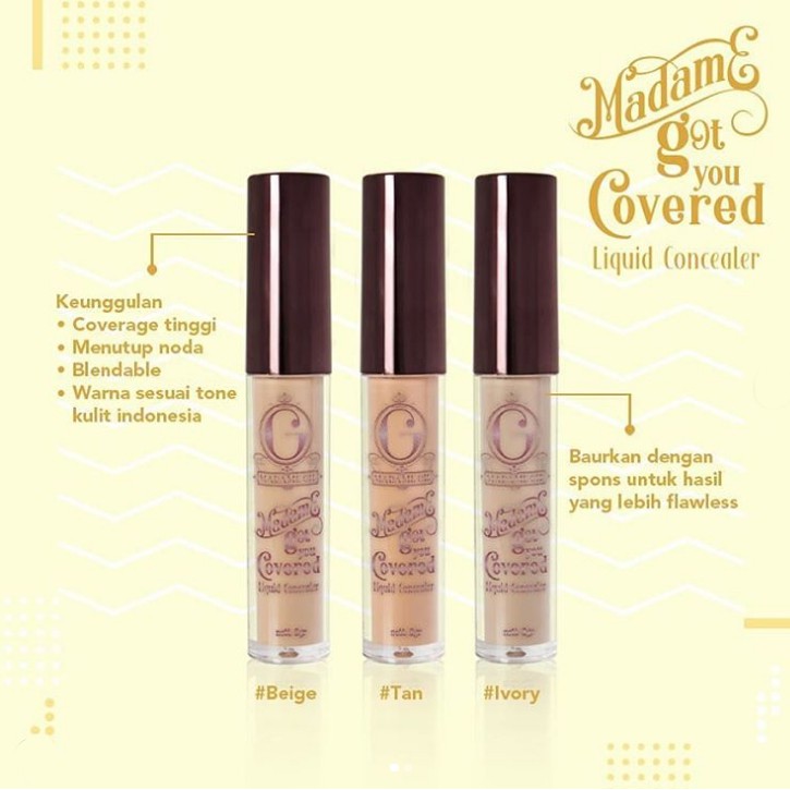 MADAME GIE Got You Covered CONCEALER