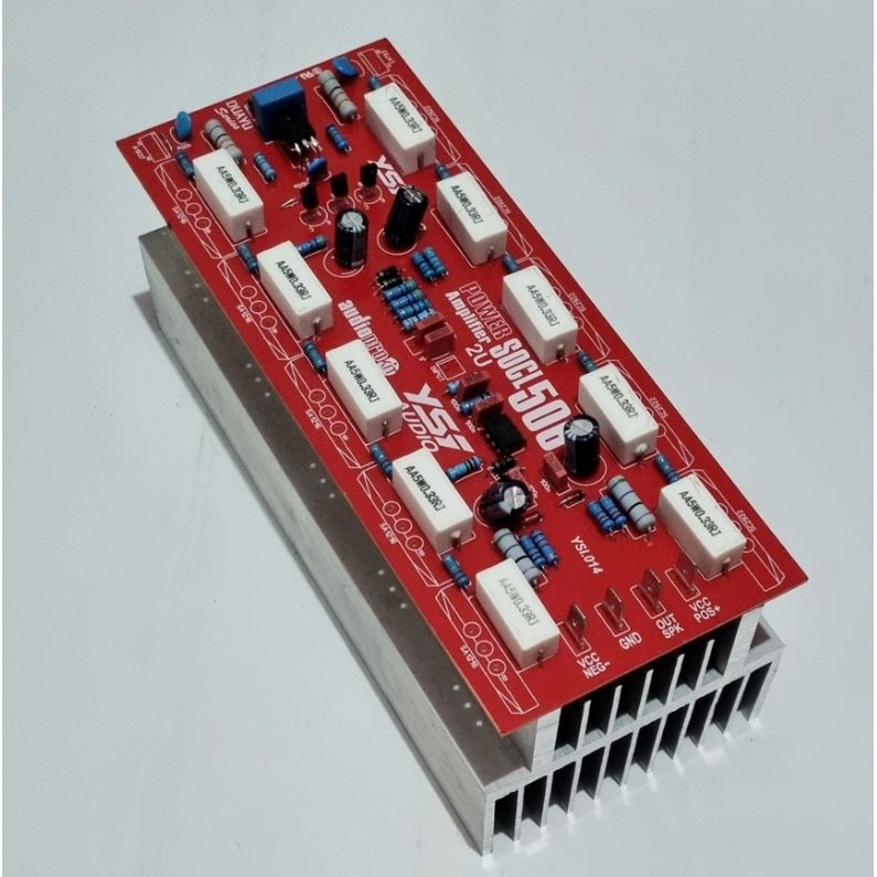 KIT Driver SOCL 506 2U Model Sanken Plus Heatsink 2U 20 Cm