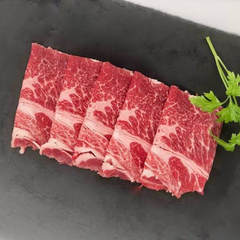 

DAGING SAPI SLICE/ SHORTPLATE / US BEEF SLICE 250 gr - HARGA SPECIAL !