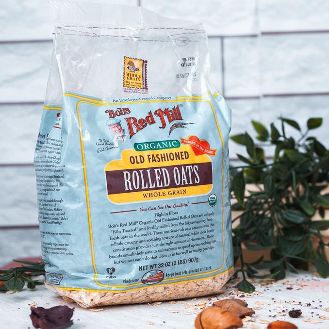 

Bob's Red Mill Organic Old Fashioned Rolled Oat - 907g