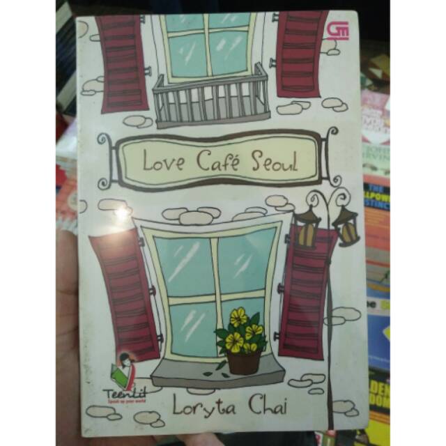 Buku novel teenlit love cafe seoul loryta chai segel murah ori