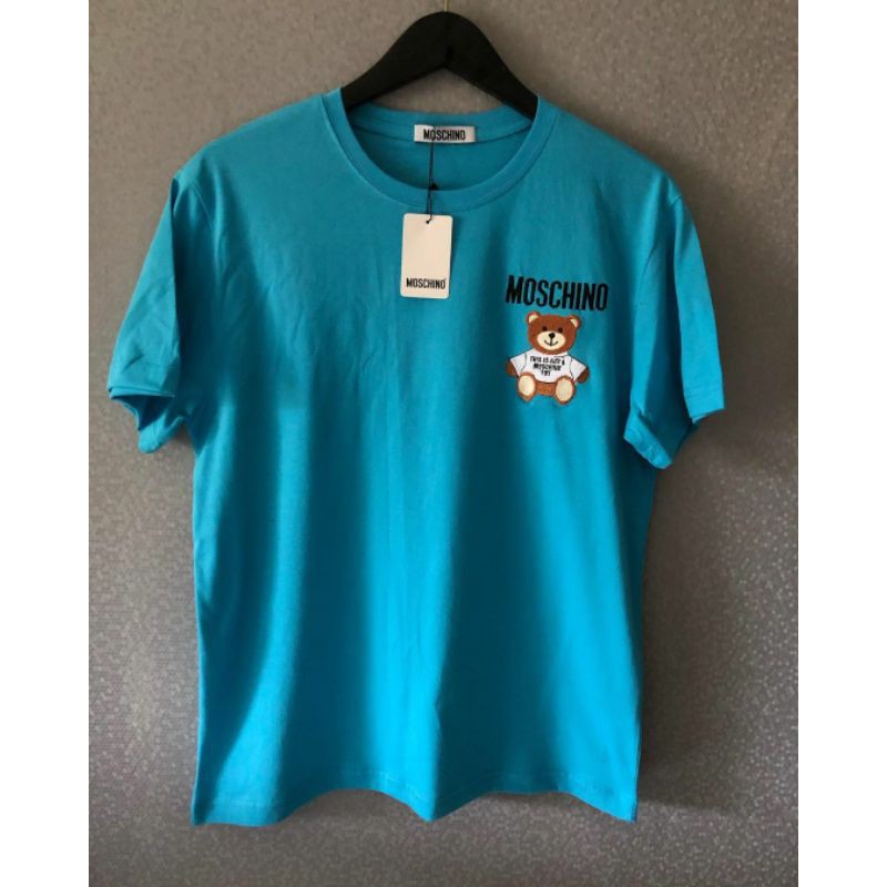 T SHIRT MOSCHINO BORDIR T SHIRT PREMIUM LIKE ORIGINAL MIRROR 1:1 UNISEX