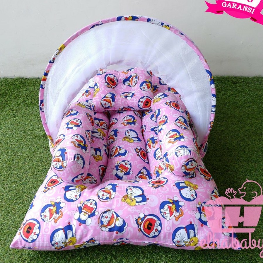 Kasur ELHA BABY besar / kasur bahan dakron /kasur bayi / sofa jumbo / motif minion /bantal karakter