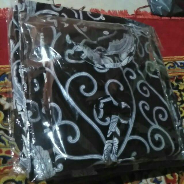 Batik Couple Keluarga Sania Ruffle Ori Ndoro Jowi Dnt Ulir Putih