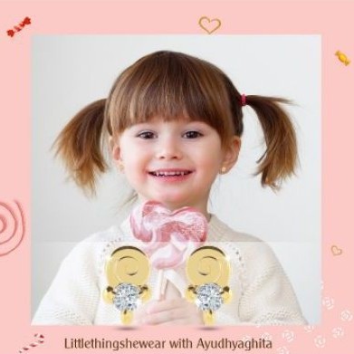 Preloved anting Littlethingshewear lollipop series