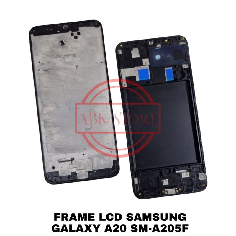 FRAME LCD - TATAKAN LCD - TULANG TENGAH LCD SAMSUNG GALAXY A20 SM-A205F