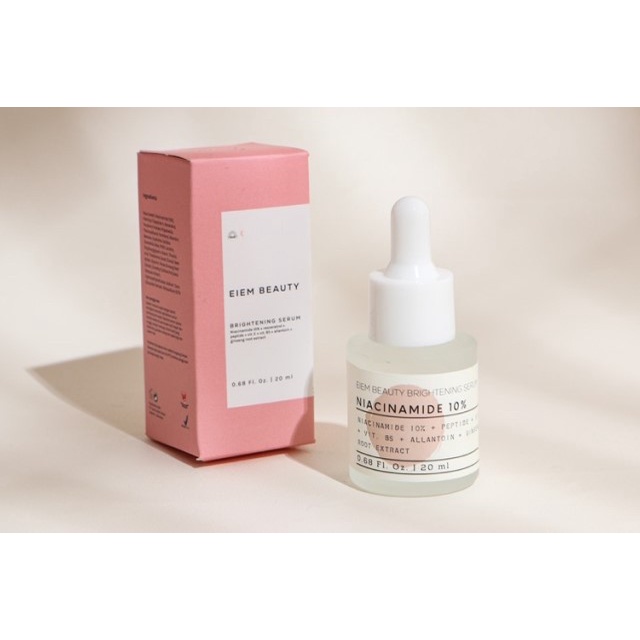 [TERLARIS] EIEM BEAUTY SERUM MOISTURIZER / SERUM BRIGHTENING NIACINAMIDE, HYDRATION BOOSTER SERUM 20ml / TONER