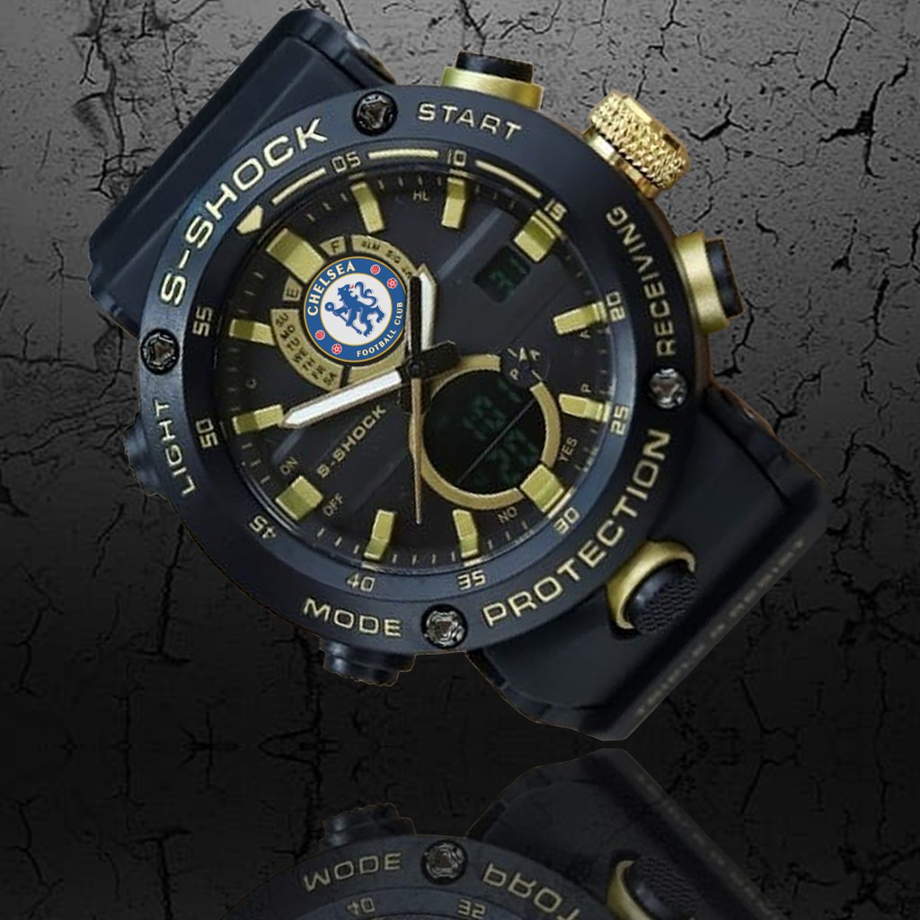 (WATER RESIST) Jam Tangan THE BLUES CHELSEA DT - EXCLUSIVE