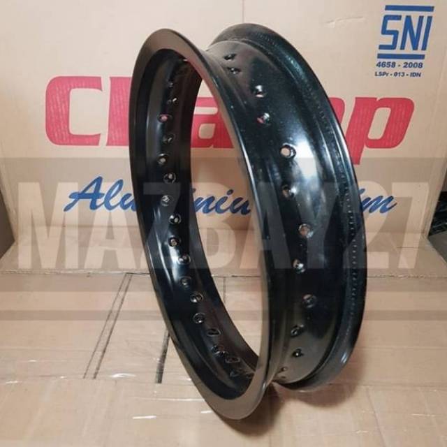 Velg Jari-jari Champ Ring 14 Warna Hitam 185 - 215 - 250