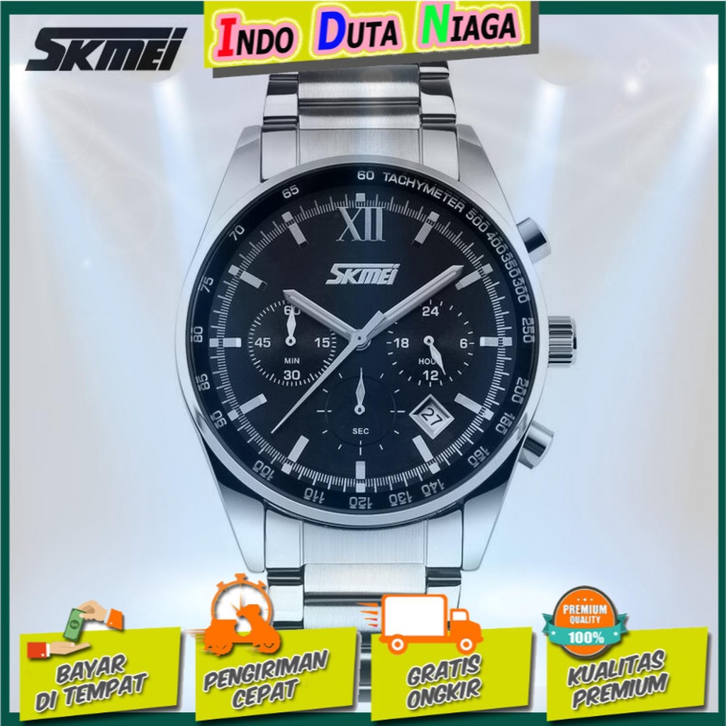 IDN - SKMEI Jam Tangan Analog Pria - 9096CS