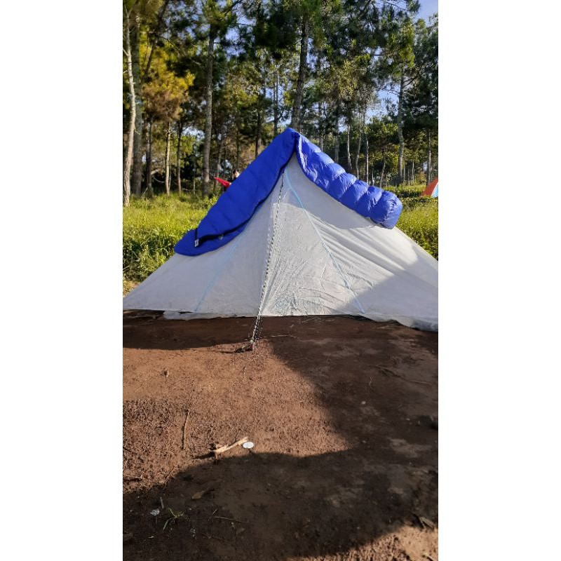 Tarp tent Uttara Small Tent White Version 1P + Stuffsack Kalahari 2pcs Second not kalahari ngayab