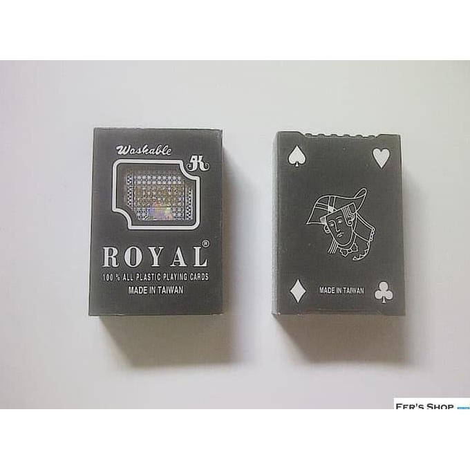 Produk Best Seller Kartu Remi Plastik Royal / Kartu Poker / Kartu Remi Anti Air