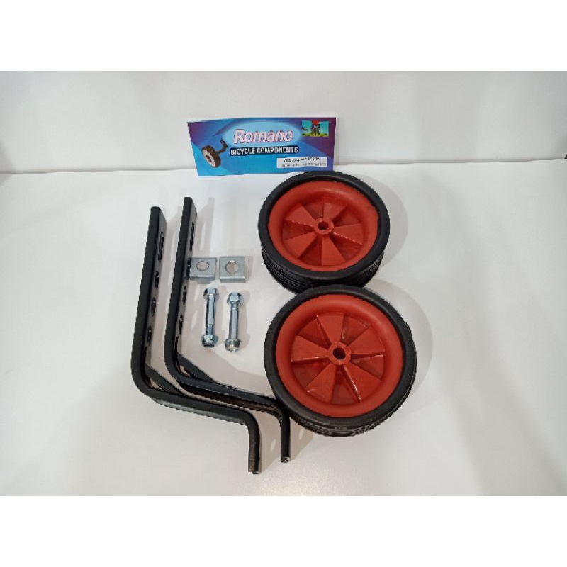 Roda bantu/samping sepeda anak 12,16,&amp; 20inch Romano