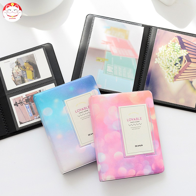 1Pc Album Foto Dengan 64 Saku Untuk Instax Mini