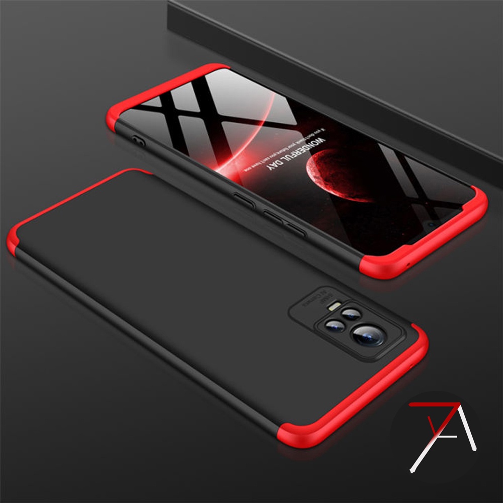 Vivo V21E V21 E GKK Armor 360 Full Protective Slim Back Matte Cover Case Casing
