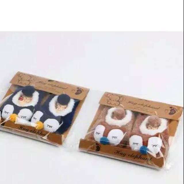 Kaos Kaki Bayi Import / Kaos Kaki Bulu Bayi Karakter Hewan Lucu