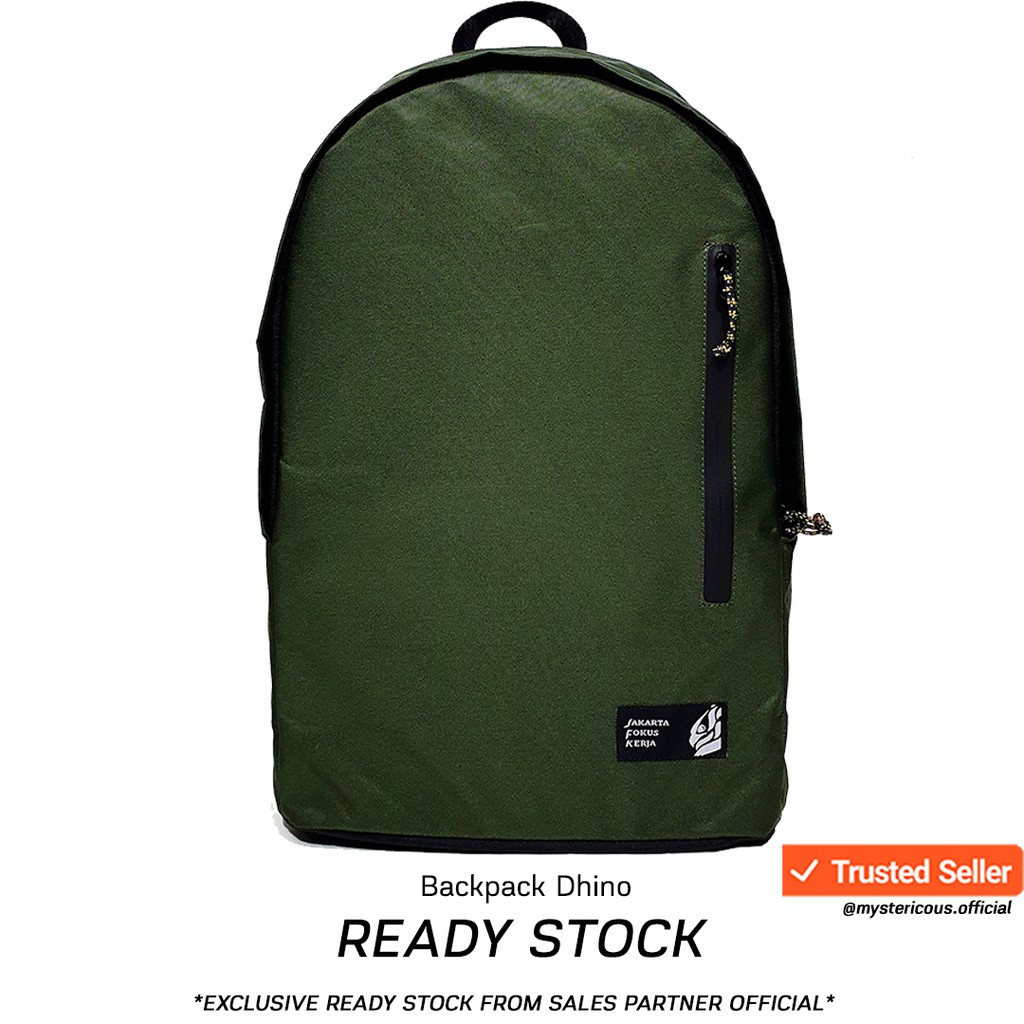 Tas Ransel Backpack Anti Air Dhino by JFK ( UNISEX ) - Garansi Resmi 1 Tahun