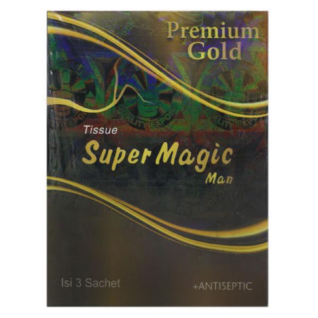 Tissue super magic man gold premium