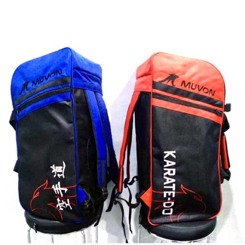 Tas perlengkapan karate merk muvon model 3 in 1