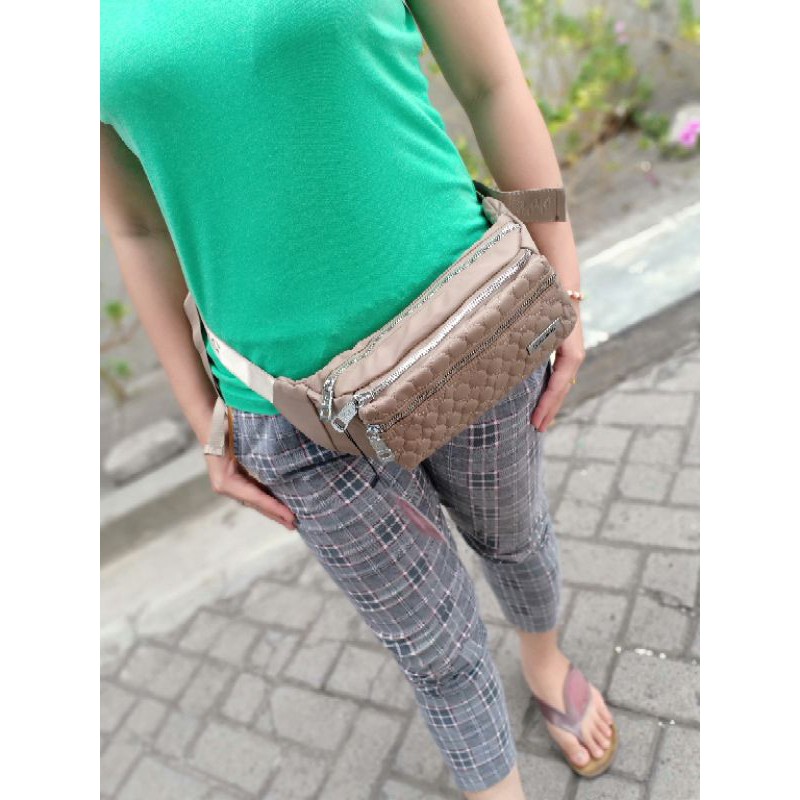 [COD] WAISTBAG IMPORT SIGHMON 193 TAS PINGGANG TAS SELEMPANG WANITA