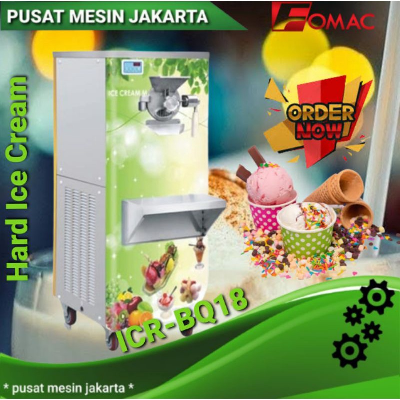 ICR-BQ18 HARD ICE CREAM MESIN ES KRIM FOMAC
