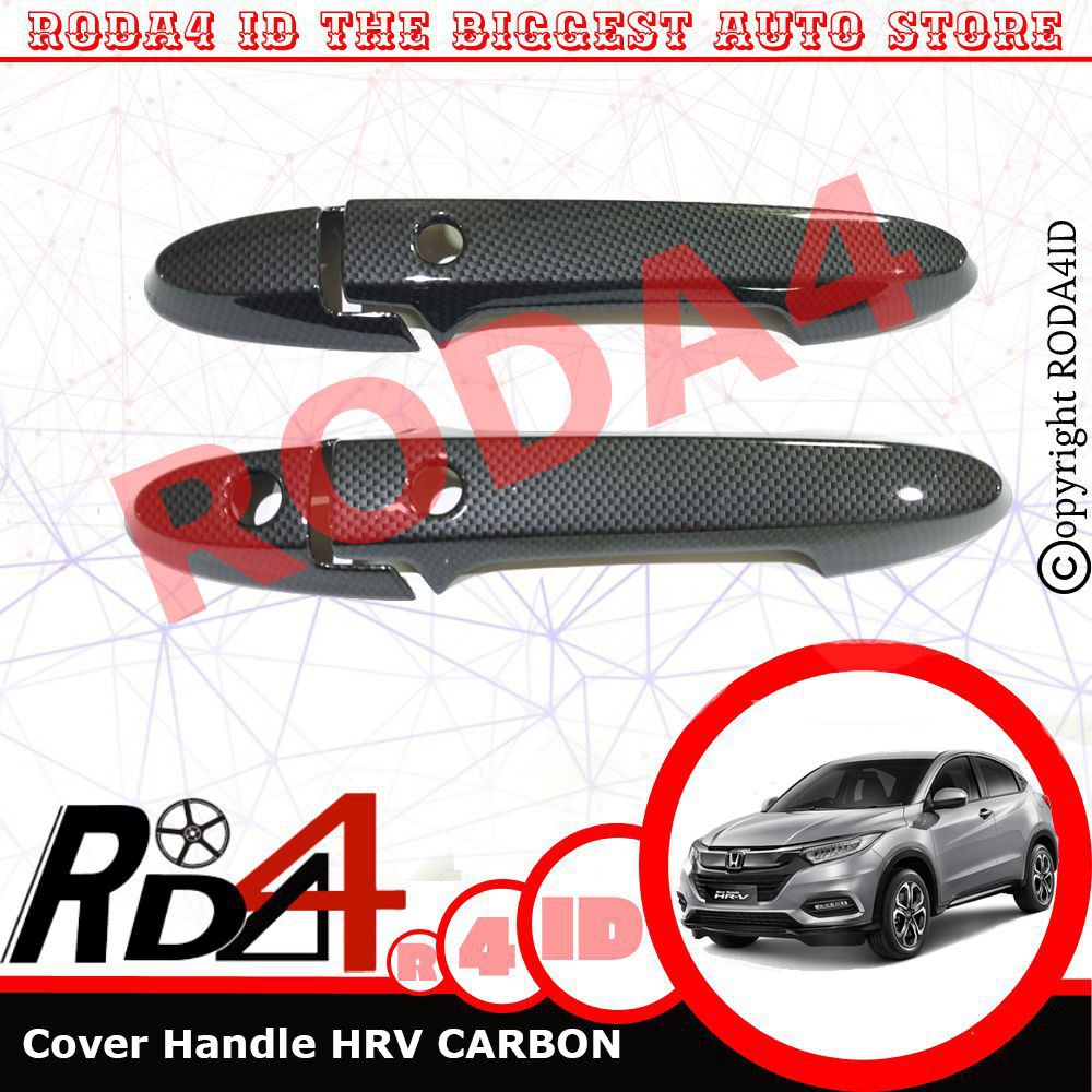 Cover Handle Honda HRV Pegangan Pintu Full Carbon