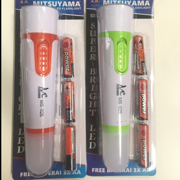 Senter Mini Emergency Mitsuyama MS-026 2 Buah Lampu Multifungsi