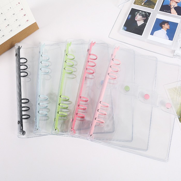

CODE151 A6 Binder PVC Transparan 6 Ring