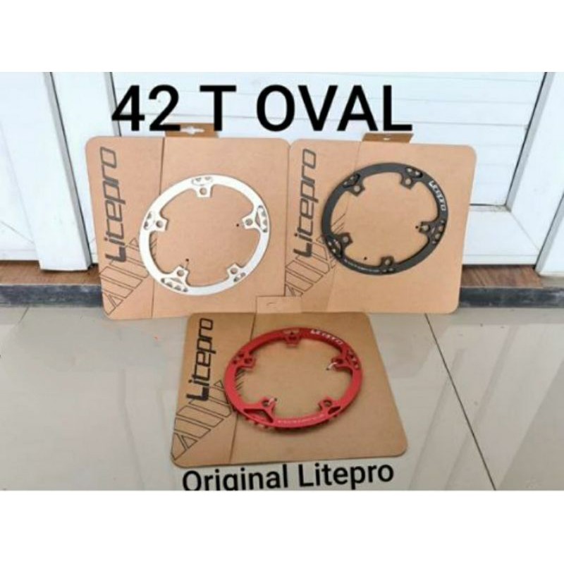 ORIGINAL CHAINRING LITEPRO 42T OVAL BCD 130mm