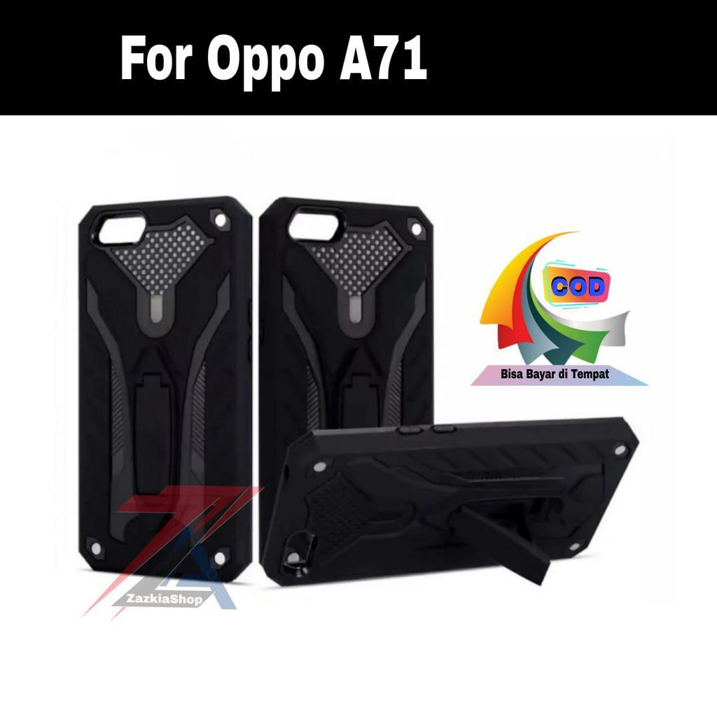 FOR ( OPPO A71) Casing/Hardcase Phantom Robot Kick StandingV