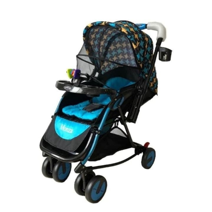 Baby Stroller PLiko 388R MONZA Kereta Dorong Bayi + Kanopi / Kelambu