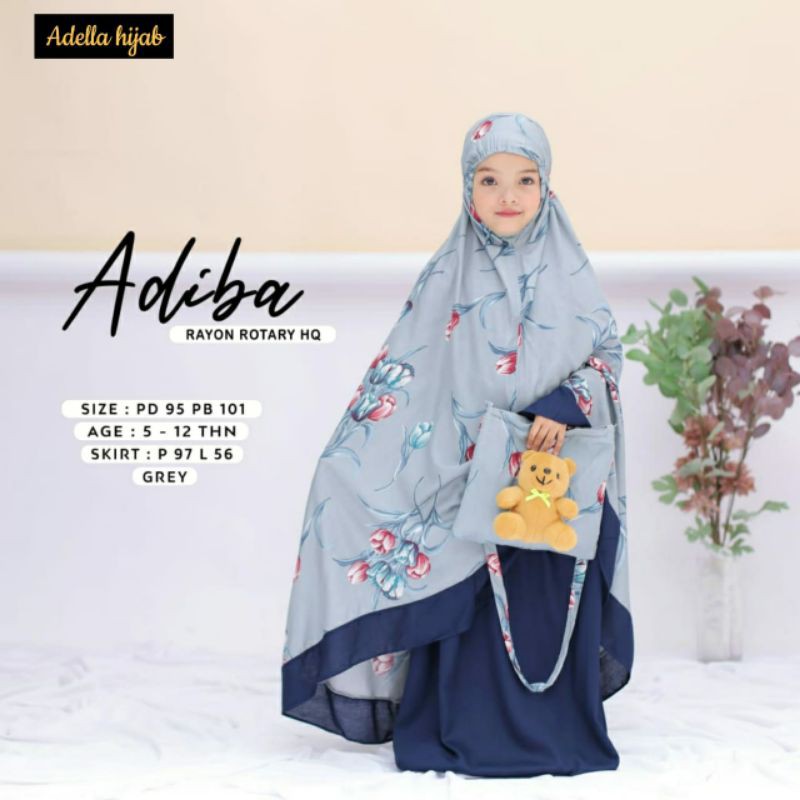mukena anak lucu mukena adiba kids