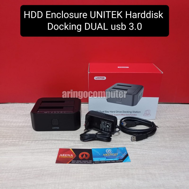 HDD Enclosure UNITEK Harddisk Docking DUAL usb 3.0