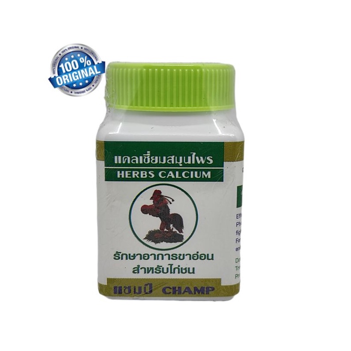 Herbs calcium Vitamin penguat tulang ayam bangkok