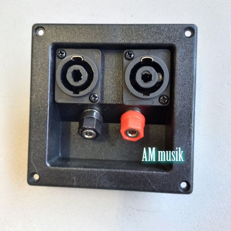 TERMINAL SPEAKER KOMBINASI SPIKON DAN KABEL PUTER PANEL SPEAKER