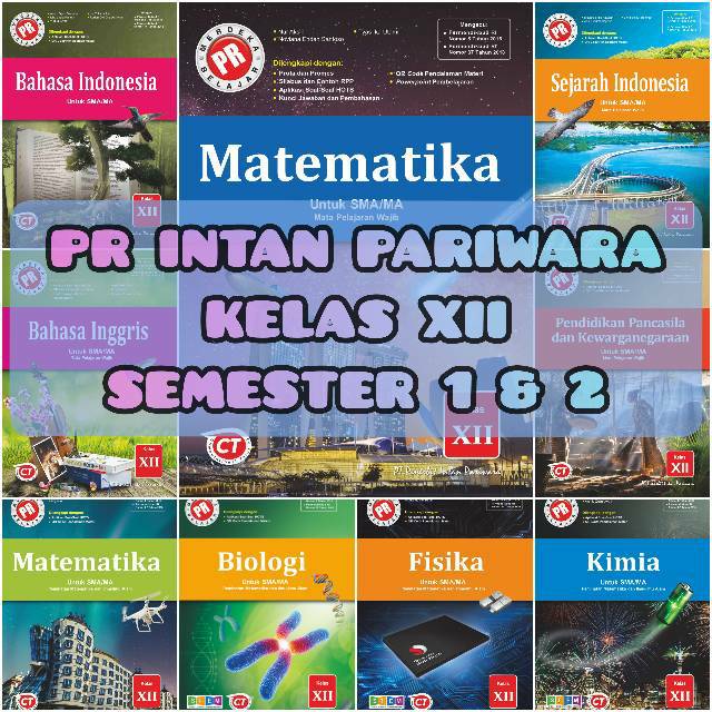 Buku Pr Intan Pariwara Sma Ma Kelas Xii 12 K 13 Semester 1 Dan 2 Shopee Indonesia