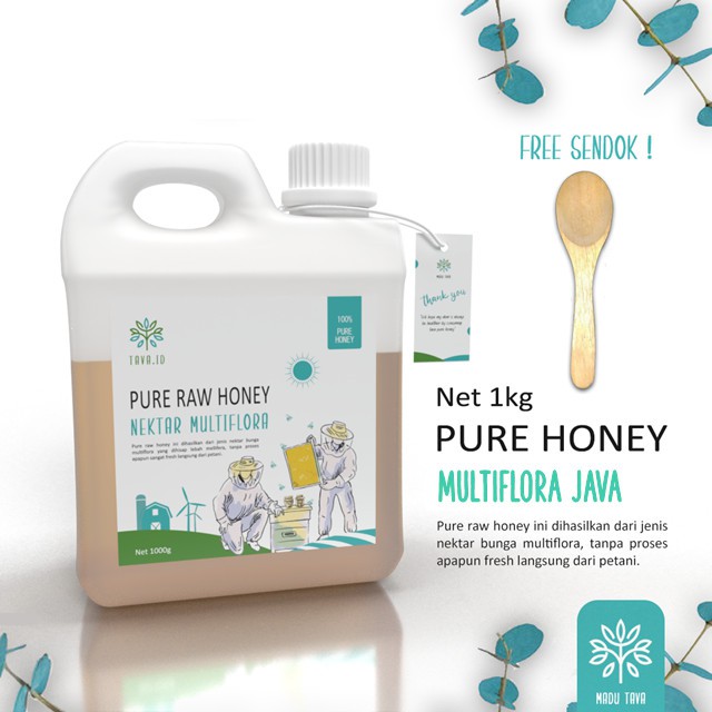Madu Tava Multiflora - Madu Murni 100% - Pure Honey